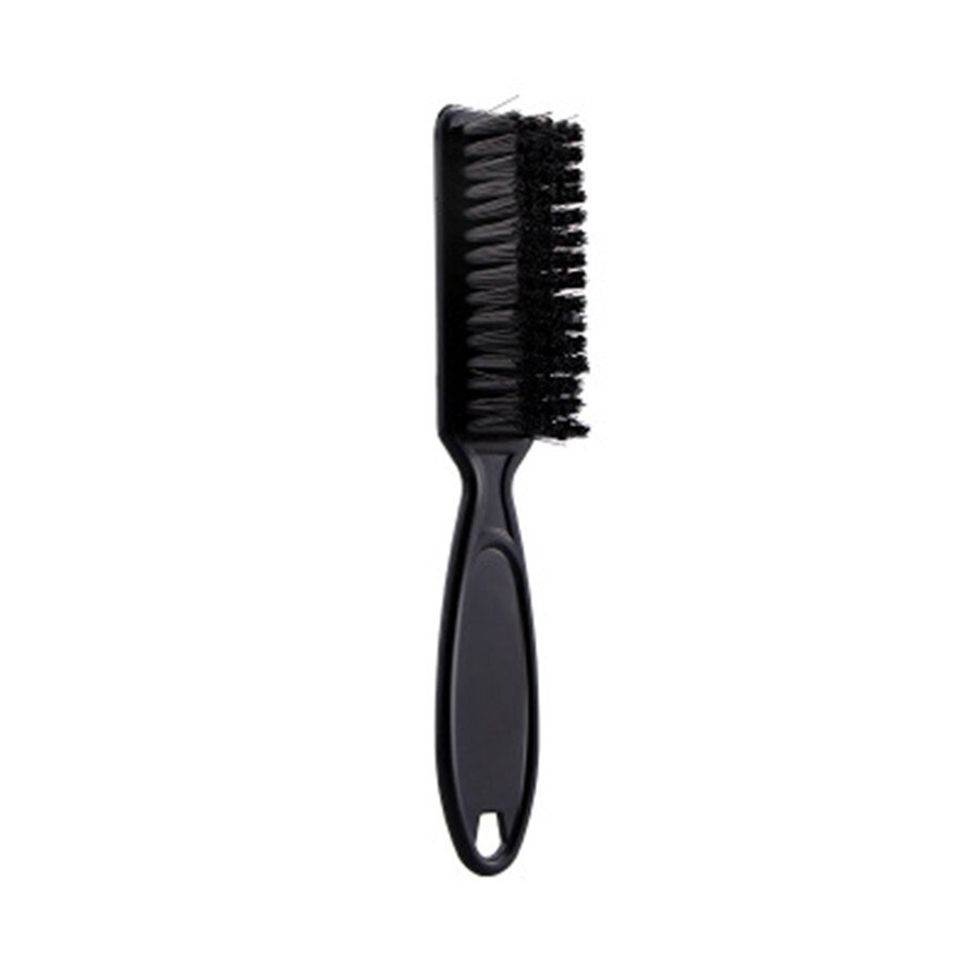 Cepillo de oro galvanizado, pomada Retro, para cortar el cuello, barredor para salón, herramienta de limpieza de peluquería E178
