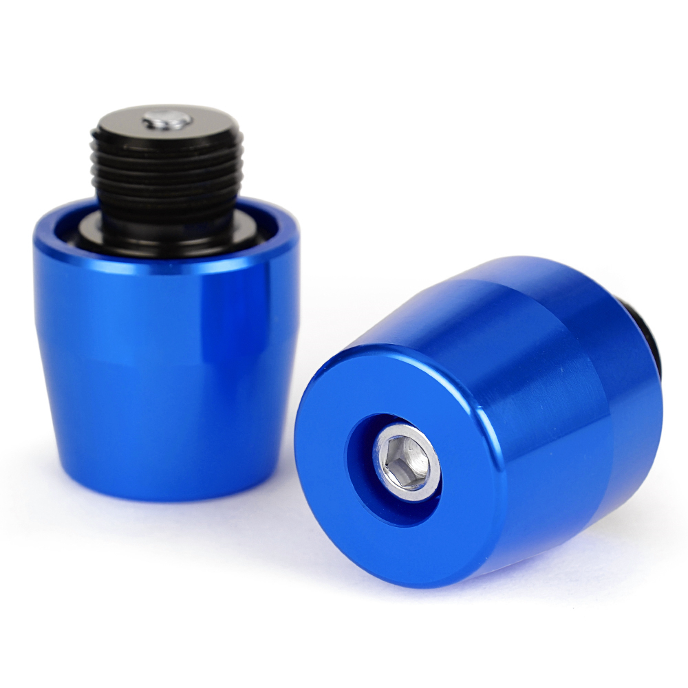Manopole per contrappeso manubrio moto estremità per Benelli leoncino 500 leoncinoX BN600 BN302 TNT300 TNT600 tappo tappo manubrio: blu