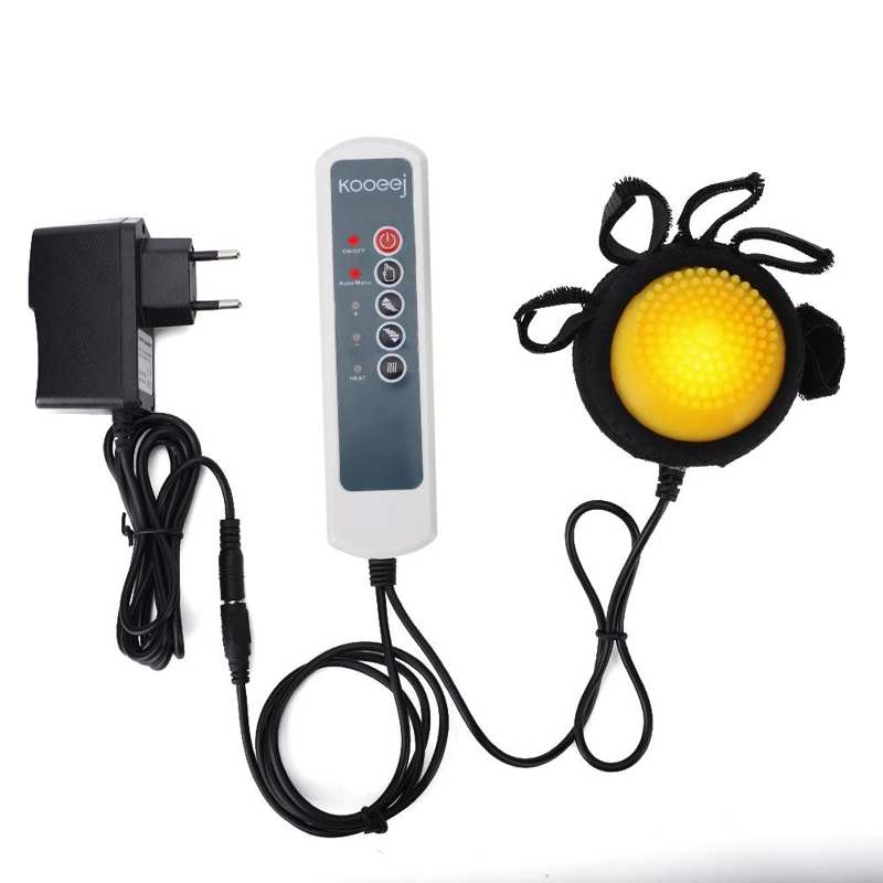 Bola de massagem da mão elétrica compressa quente curso hemiplegia dedo recuperação treinamento silicone reabilitação bolas