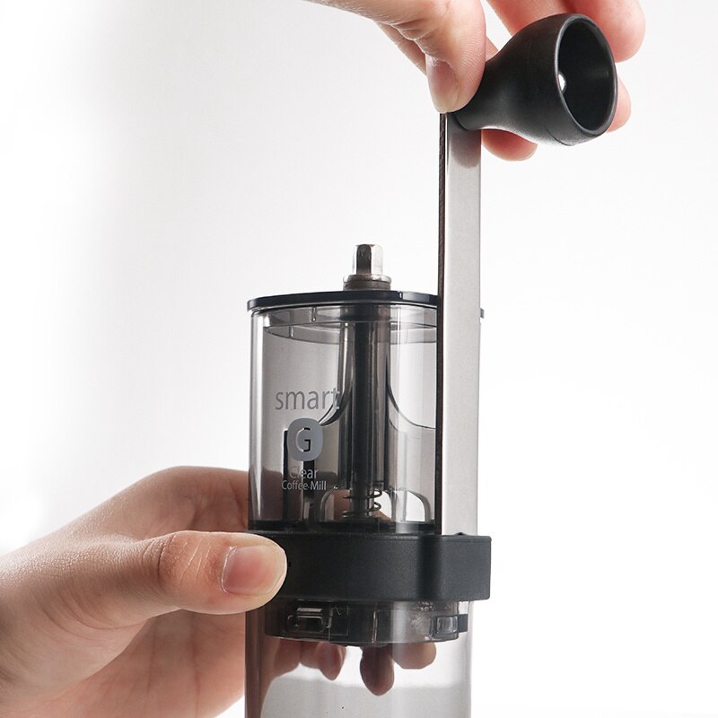 Coffee Grinder Square Portable Grinding Machine Manual Operation Coffee Bean Lapping Machine Coffee Milling Machine Msg