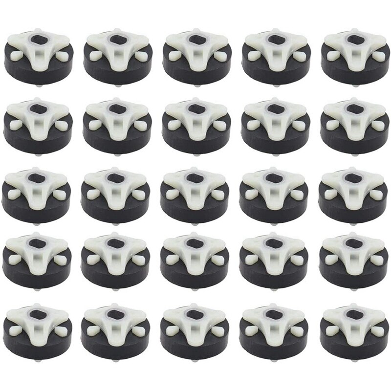 Pack of 25 285753A Washer Motor Coupler Metal Insert for Whirlpool Kenmore Washing Machine Accessories