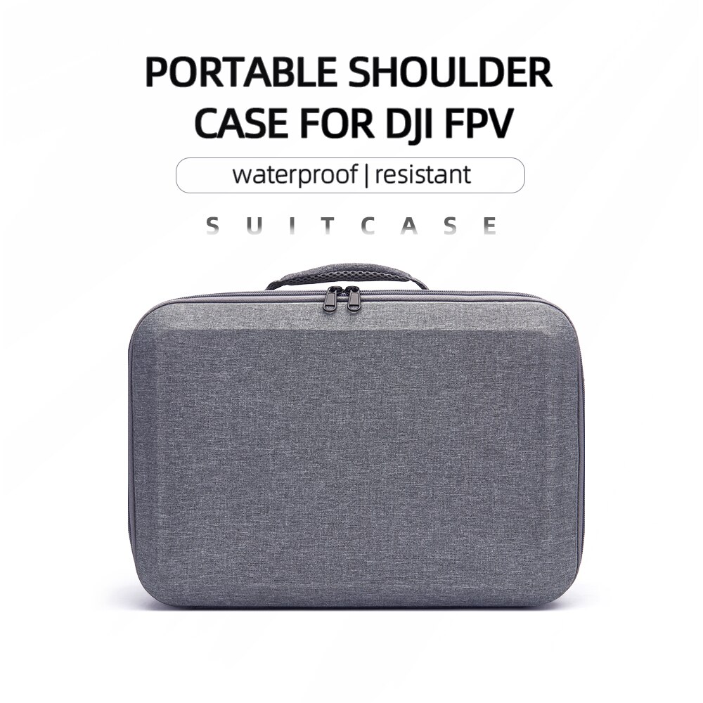 til dji fpv combo briller  v2 drone bag bærbar beskyttelse lagring bæreveske slitesterk motstandsdyktig vanntett nylon