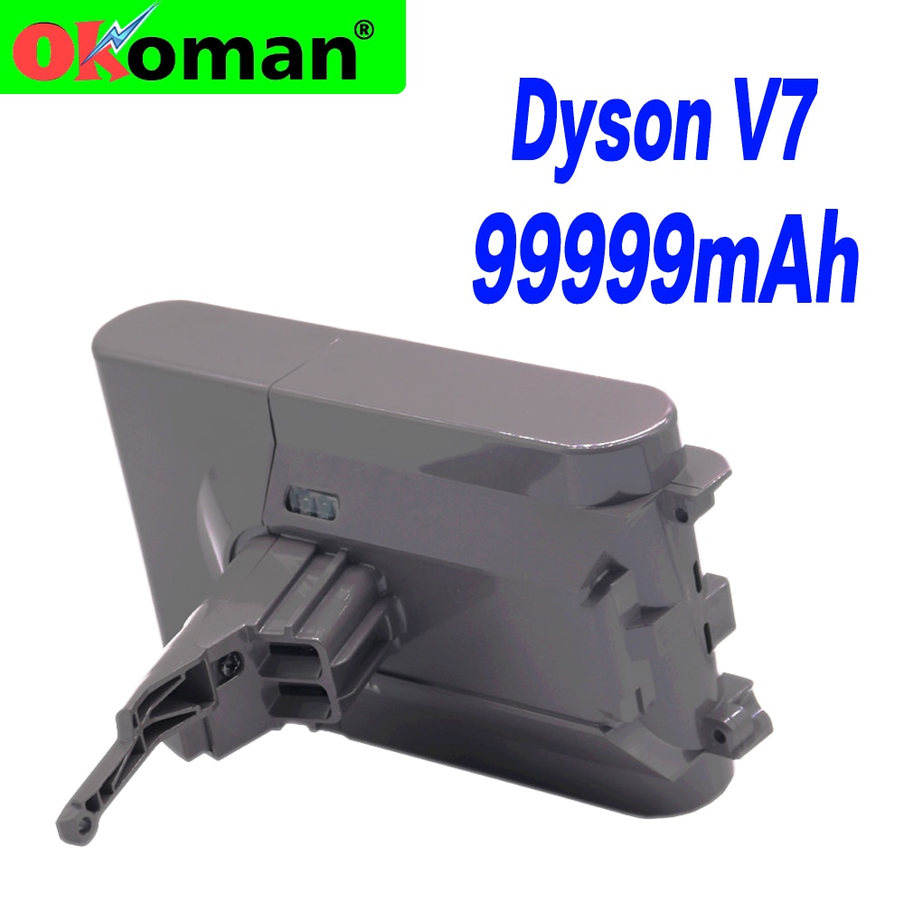 99999mAh 21.6V Battery For Dyson V7 Battery for Dyson V7 Absolute /Fluffy/Li-ion Vacuum Cleaner rechargeable Battery