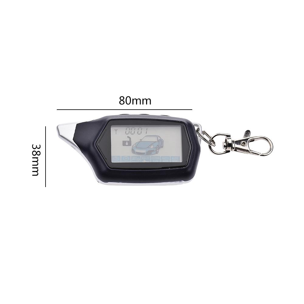 Smart Key Engine Start Stop 2 Way Car Alarm System Remote Control For StarLine C9 Starline B9 Keyless Entry System