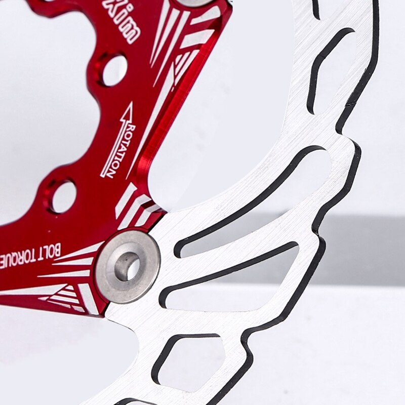 Mi.Xim Bicycle Brake Rotor - 140mm - Stainless Steel Disc - for MTB & Road Bikes