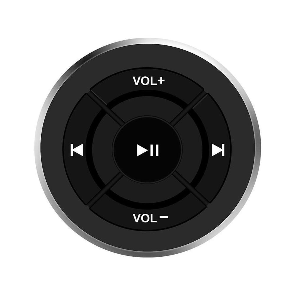 Protable Wireless Bluetooth Media Button Car Motorcycle Remote Photography Music Play Remote Control For All Smart Phone