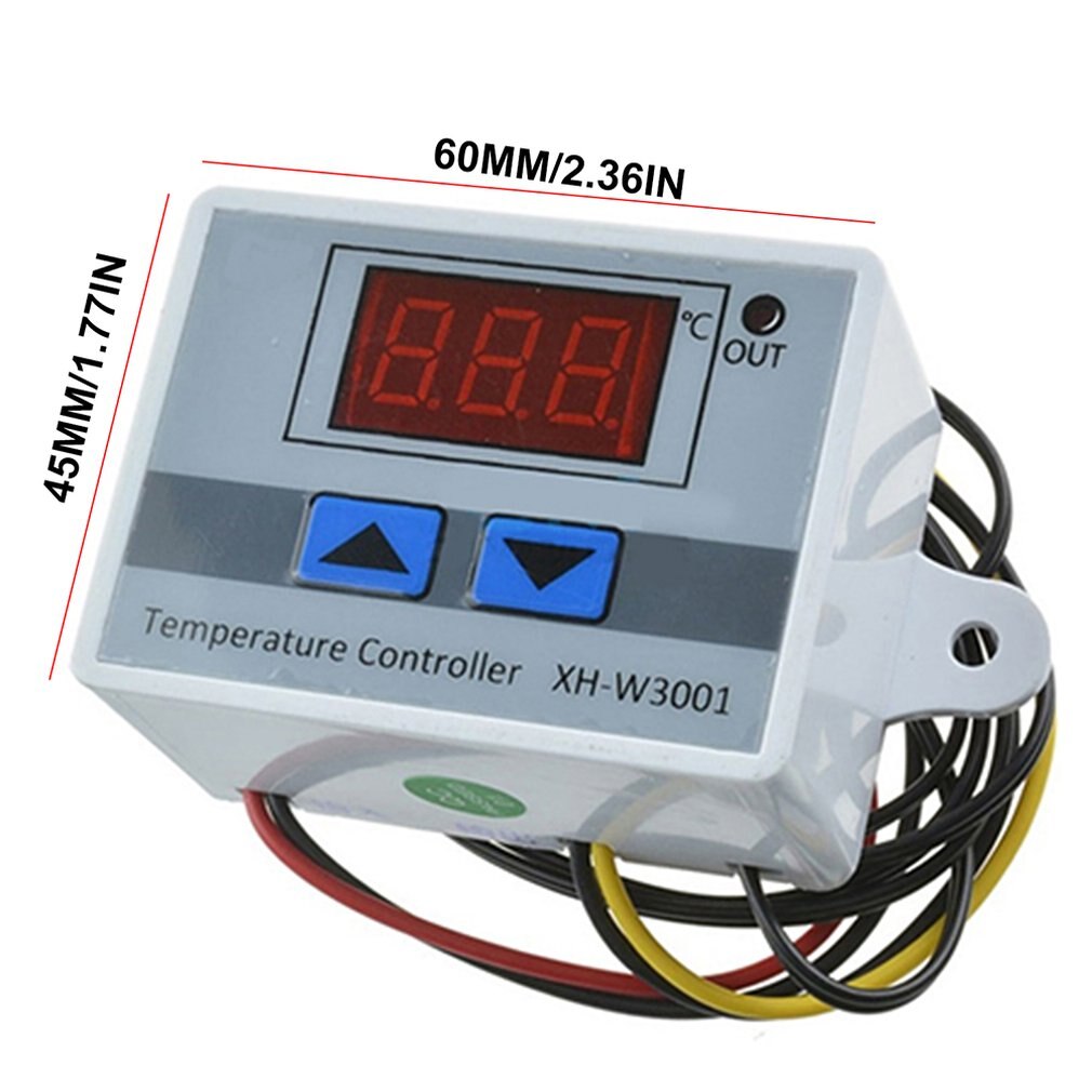 Xh -w3001 digital termostat temperaturafbryder mikrocomputer temperaturregulator temperaturkontrolafbryder