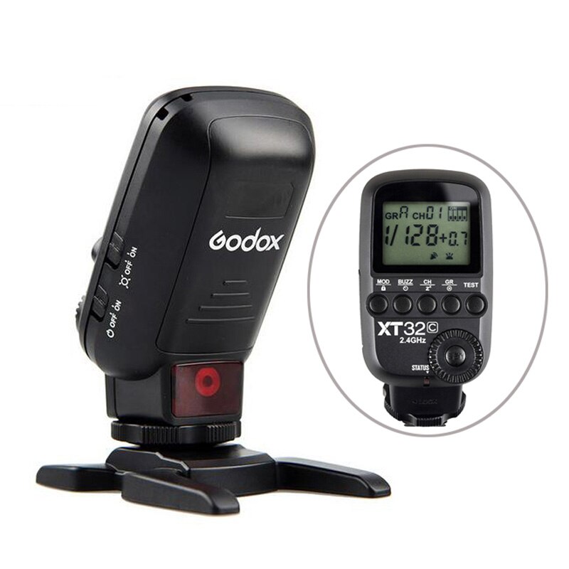 Godox XT32C 1/8000 s Ad alta velocità di Sincronizzazione di 2.4g senza fili X Sistema di veloce grilletto per canone DSLR macchina fotografica 1DX 5D marchio II III 6D 7D 60D 550D