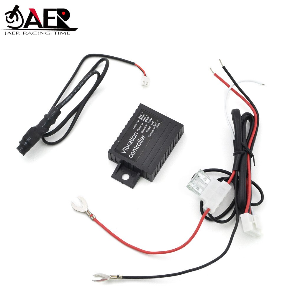 JAER Universal car motorcycle Auto ATV 12V LED DRL Daytime Running Light Controller Automatic OnOff Relay Harness Headlight