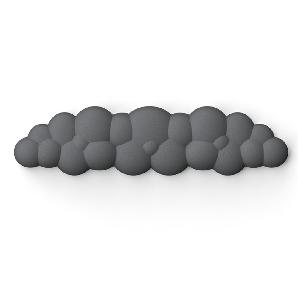 Ergonomische Cloud-Maus- und Tastatur-Handballenauflage – rutschfester Memory-Schaum für Gaming/Büro, weiches PU und leicht zu reinigen: ocean blue