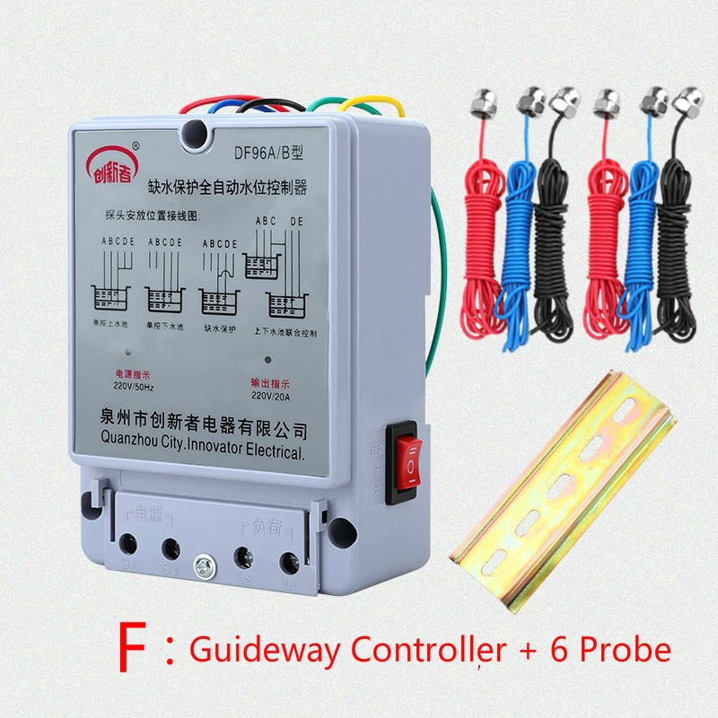 Household automatic liquid level controller Float switch water level controller for water pump switch towers relay 220v