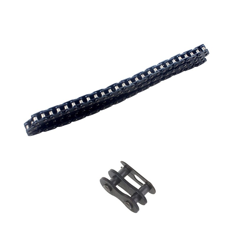 T8f kæde 136 led med reserve master link til mini snavs cykel quad atv 47cc 49cc minimoto lomme cykler 136 led