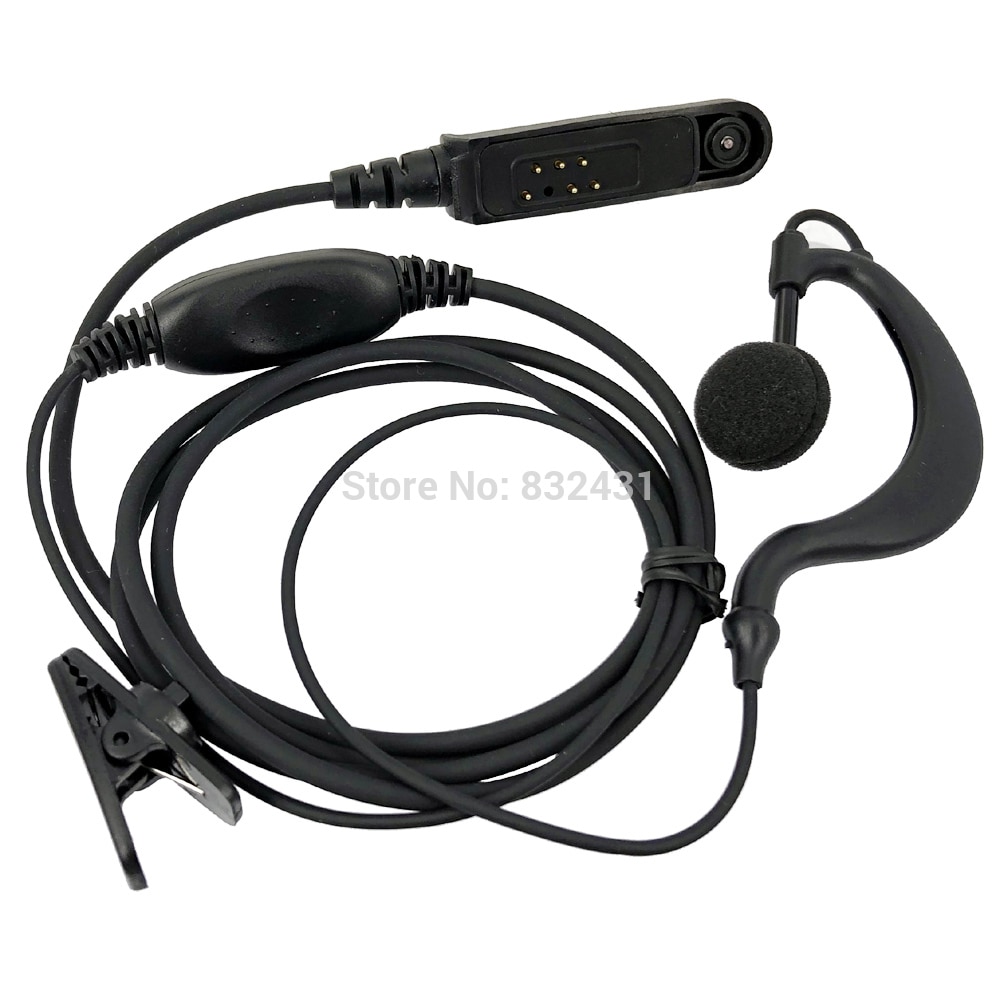 2 stück UV-9R Plus Kopfhörer Ohrhörer Headset Mikrofon für BaoFeng UV-XR A-58 UV-9RPlus GT-3WP Walkie Talkie zwei Weg Radio
