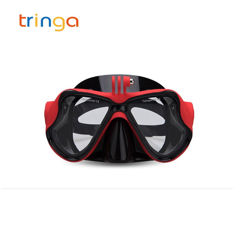 Professionele Skuba Duikbril Bril Wide Vision Water Sportartikelen Met Anti-Fog Onderwater Volwassen Voor Gopro Camera