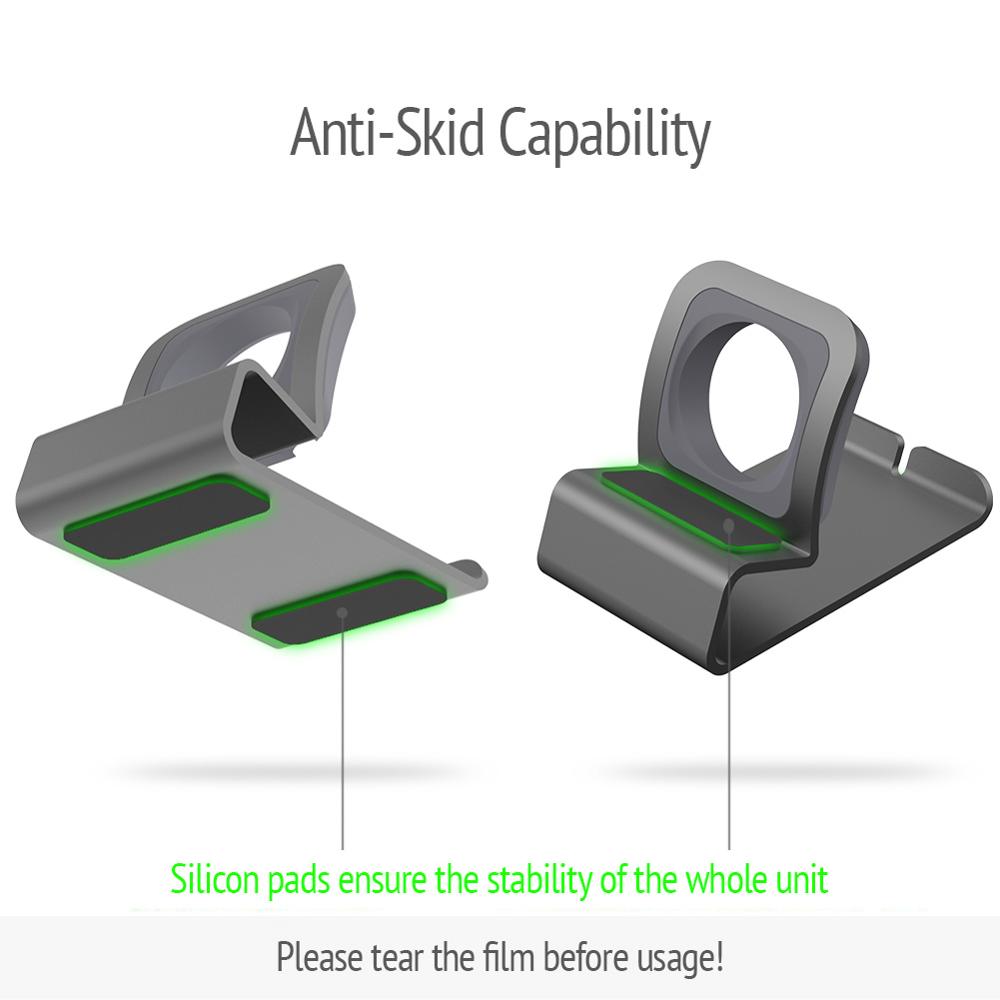 Metall-Ladeständer für Apple Watch Dock Station, Ladehalter aus Aluminiumlegierung für IWatch Ultra 10/9/SE/8/7/6/5/4 Halterung