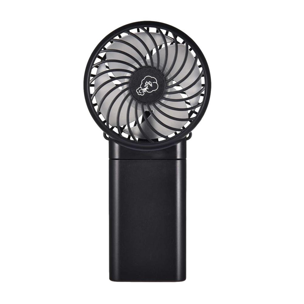 Holding A Fan Mini USB Personal Fan With 4 Speed Fan Rechargeable Portable Folding Fan Outdoor Fan Desktop Fan