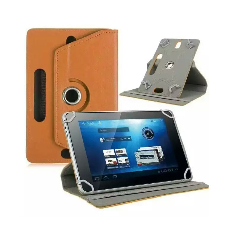 Funda de piel Myslc para Asus Memo pad HD 7 me173x/Nexus 7/ME572CL 7 "funda de piel para tableta de 360 grados