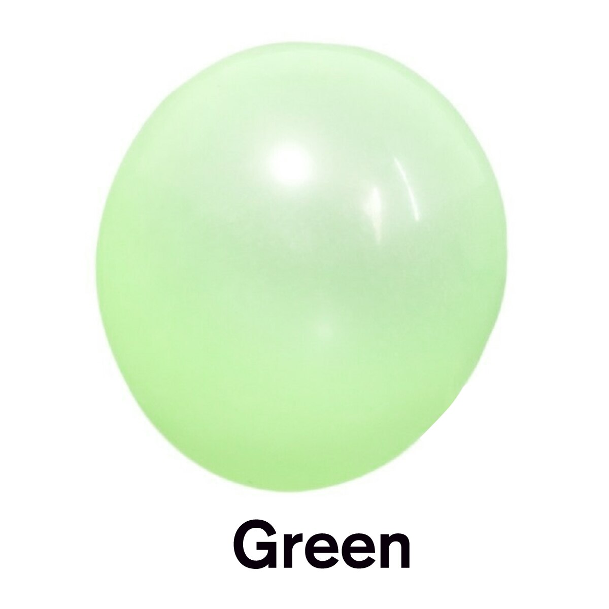 120CM Inflatable Kids Adult Bubble Ball Outside Stretch Water Bubble Ball Summer Playing Water Balloon Party Game: Green