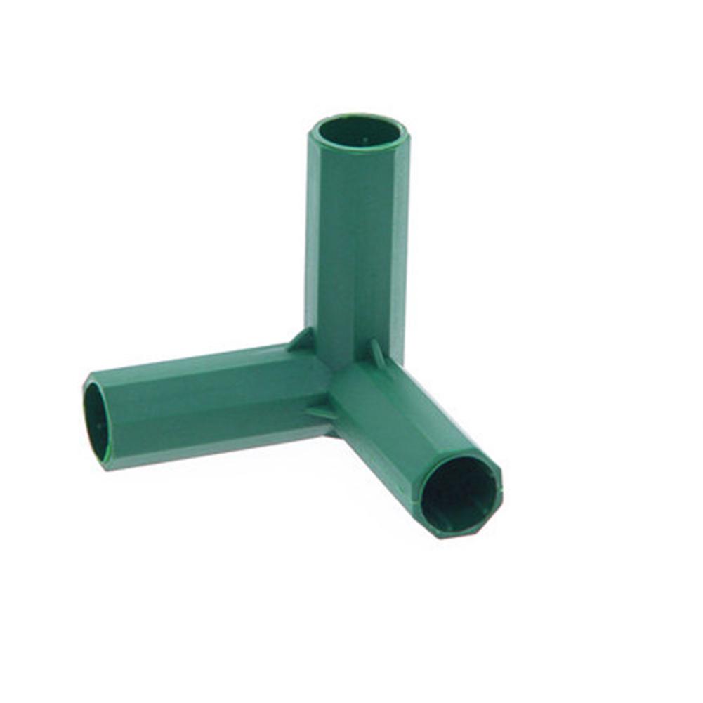 Greenhouse Frame Connector Plants Awning Pillar Connectors Climbing Plants Awning Pipe Pole Connecting Joints Garden Tools: 1