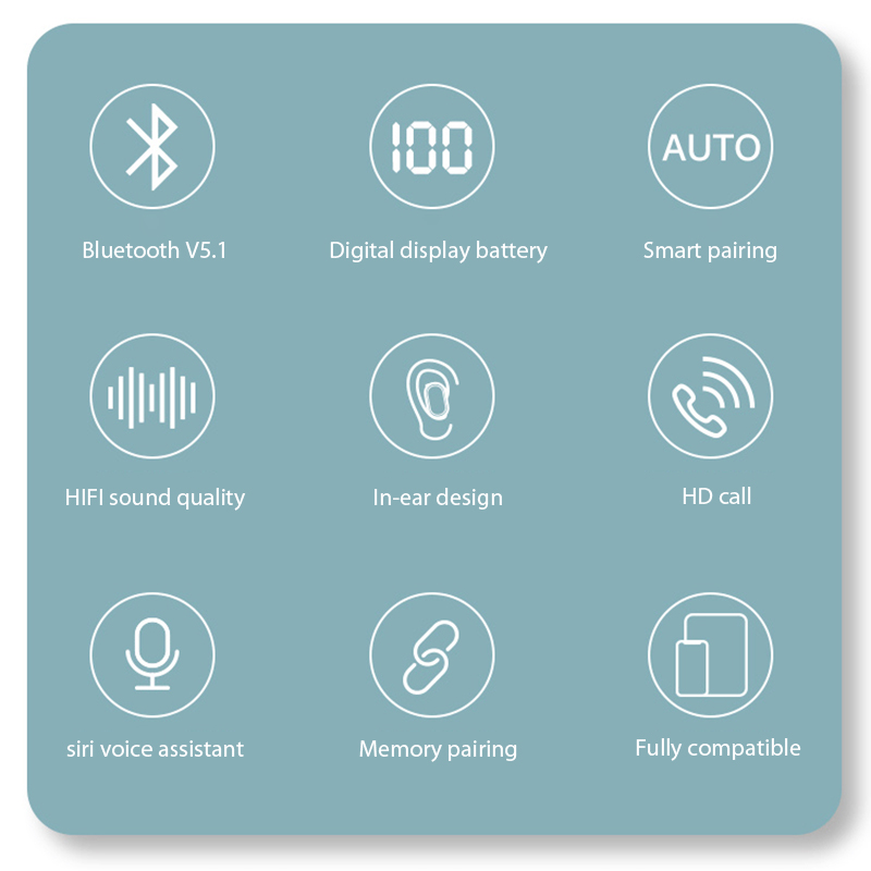 Fone Bluetooth Wireless Earbuds For Xiaomi Redmi Noise Cancelling Headsets With Microphone Handsfree Headphones