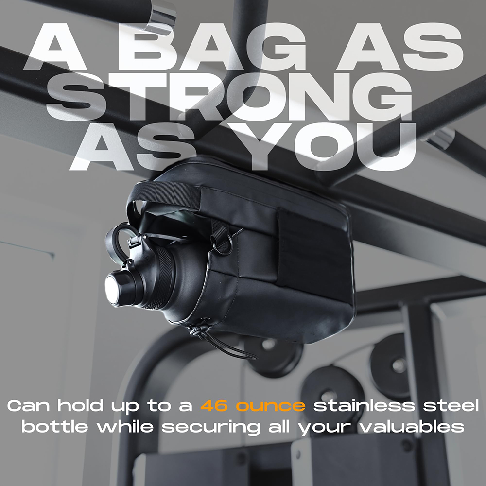 Magnetische Flaschen-Schultertasche für Damen und Herren, magnetische Sporttasche für Reisen, Arbeit, Sport, halten Ihre Gegenstände ab dem schmutzigen Fitnessstudio-Boden