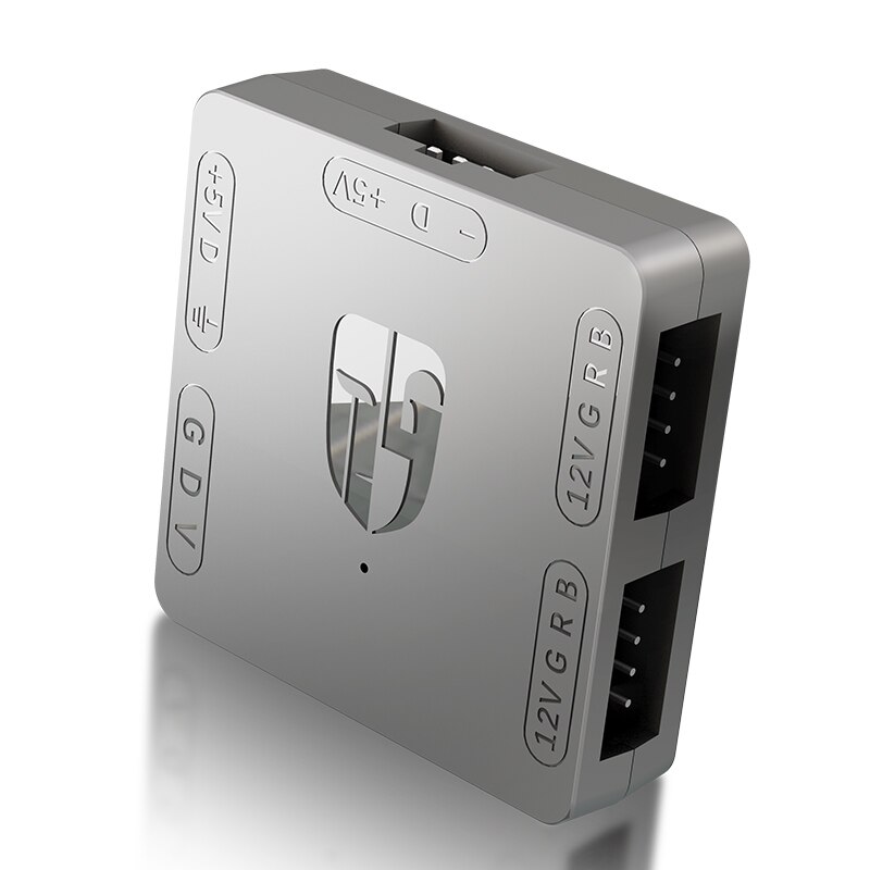 Deepcool RGB conversion wizard, 5V/3pinARGB light to 12V/4pinRGB light adapter cable