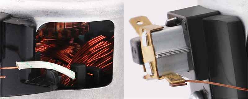 Copper wire motor 220V 50HZ 1200W vacuum cleaner motor thru flow motor air blower fan