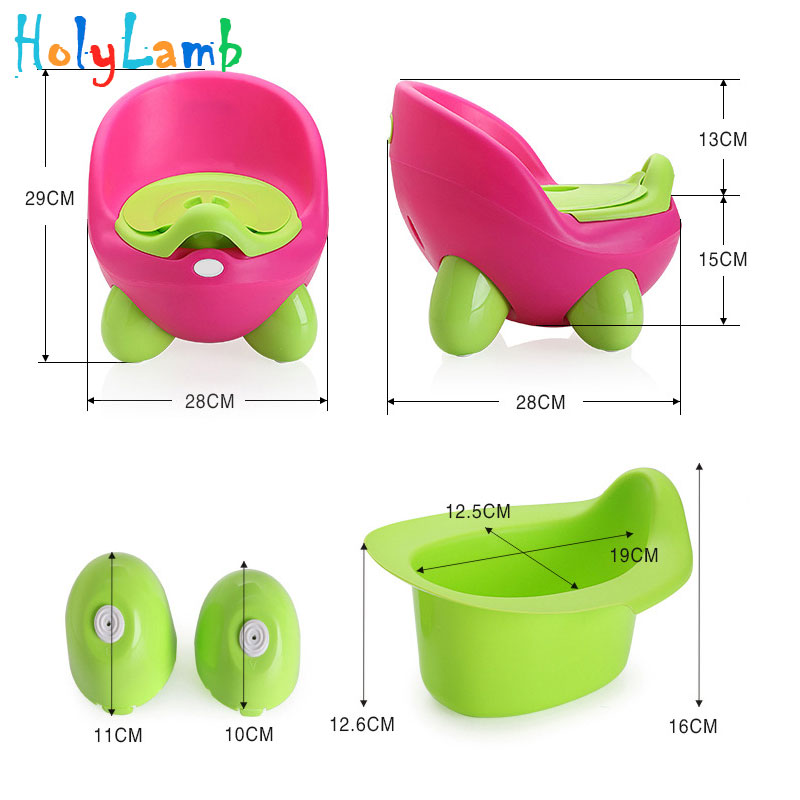 Animal Turtle Baby Potty Toilet Bowl Training Toilet Seat Children's Pot Kids Bedpan Portable Baby Pot Children's Potty