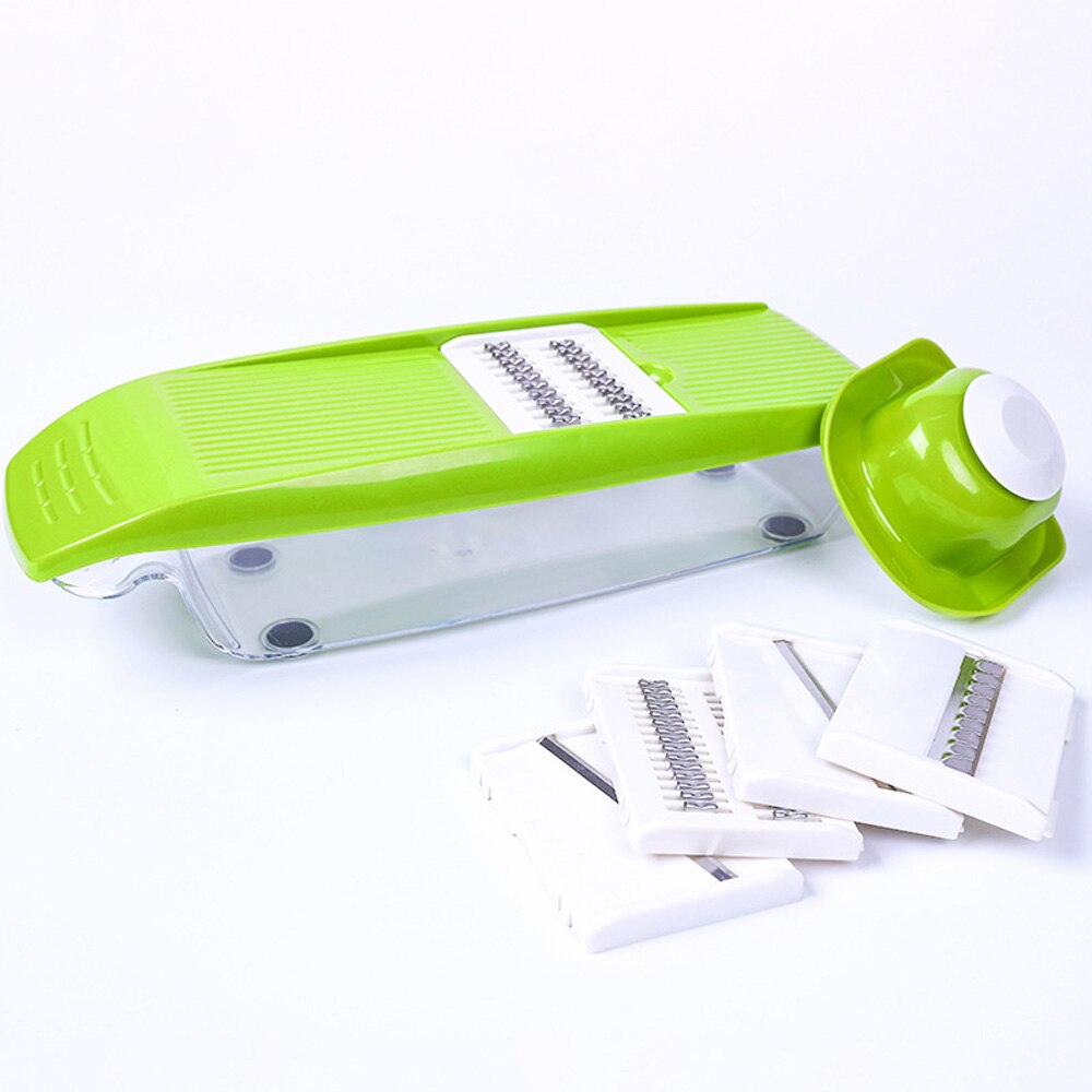 5 in 1 Multifunctional Mandolin Vegetable Food Slicer Julienne and Container - Peel Cut Slice Vegetable Cutter Kitchen Tools: Default Title