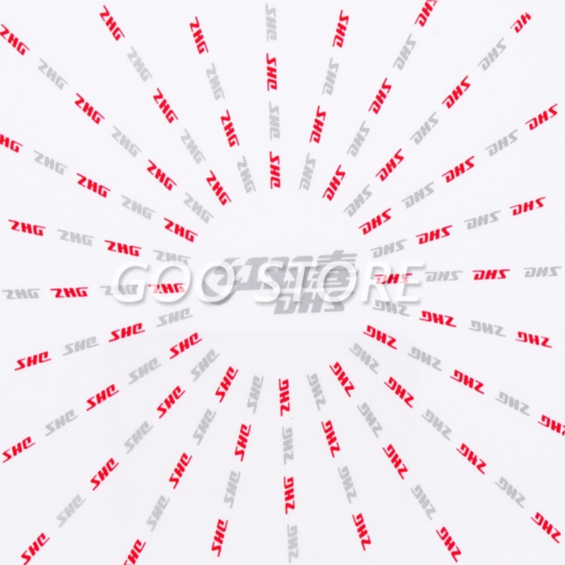 DHS – film de protection en caoutchouc pour tennis de table, ensemble d'accessoires de ping-pong, original, 2 pièces