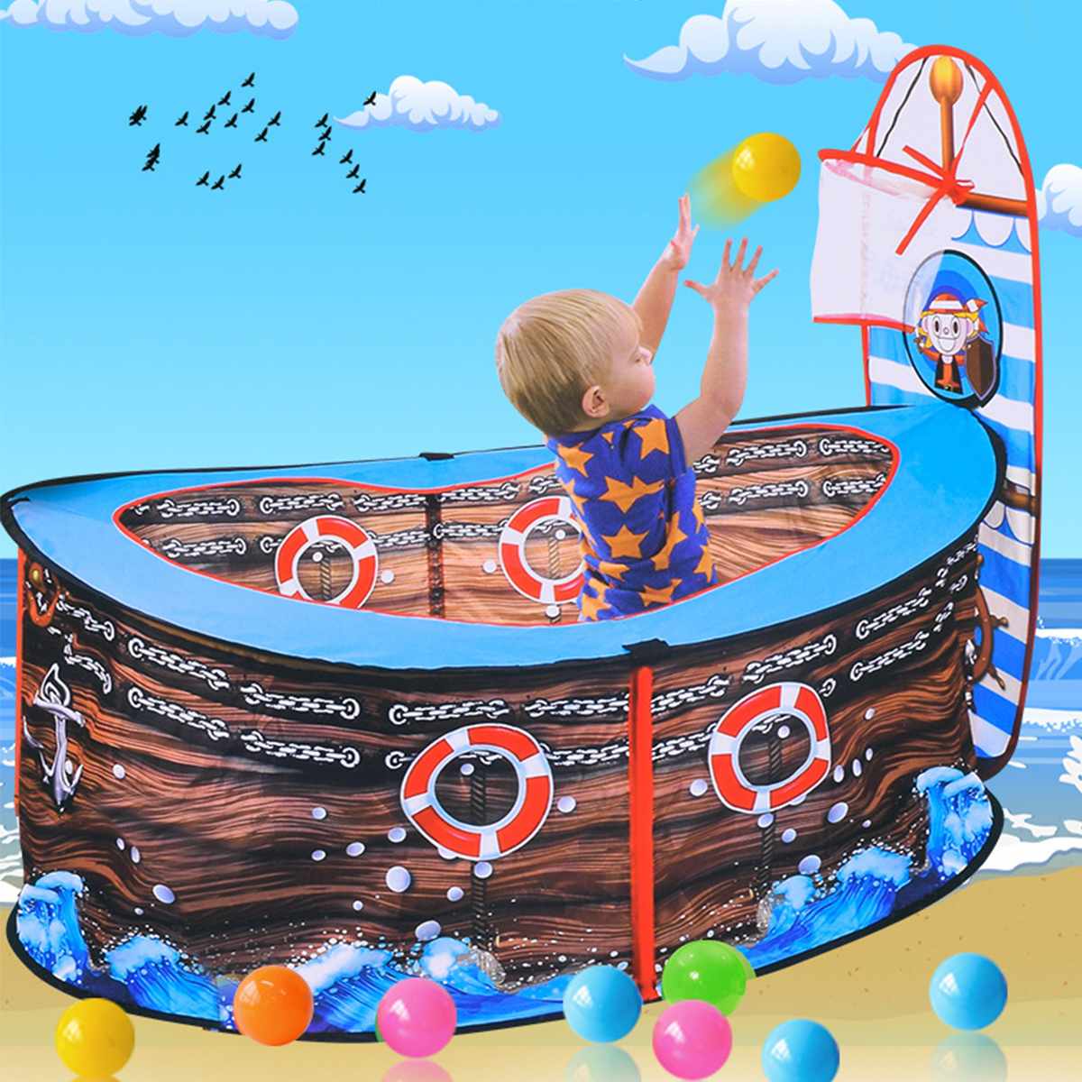 Baby Box Game Draagbare Kinderen Outdoor Indoor Ballenbad Spelen Tent Kinderen Veilig Opvouwbare Boxen Games Zwembad Van Ballen Voor kids