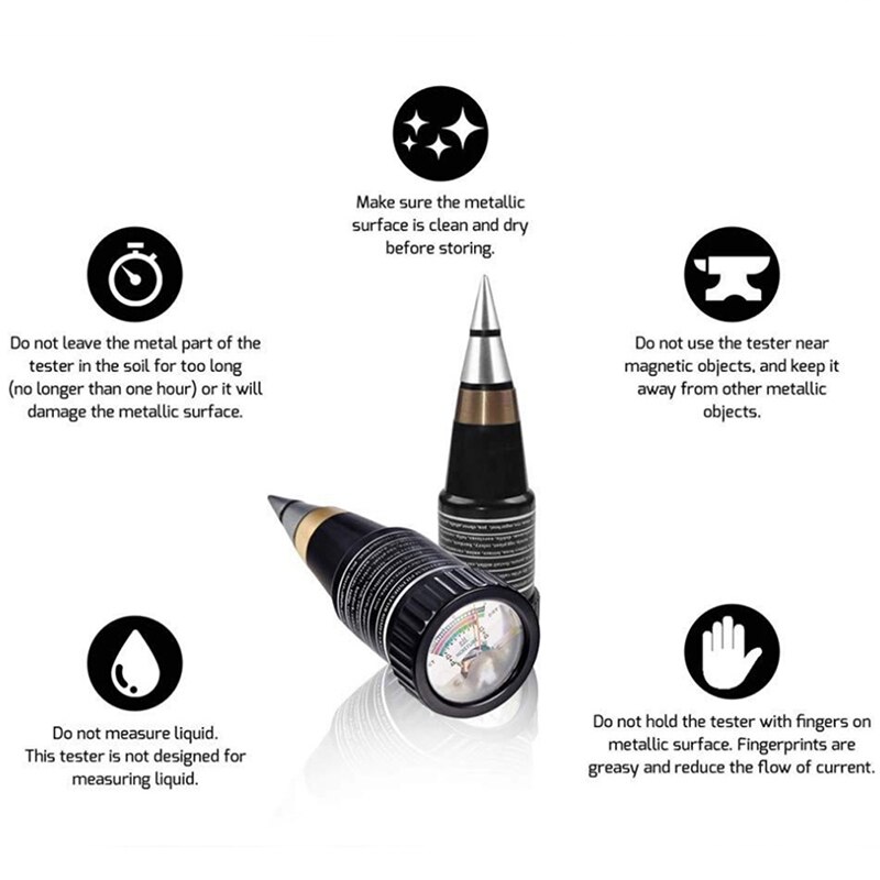 Soil Moisture Meter humidity Tester With Ph Meter Digital Soil PH Meter