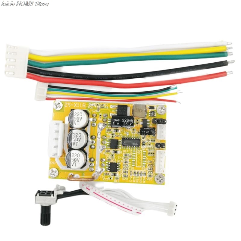 aqxreight - Controller motore brushless, DC 12V-36V 15A 500W Controller motore brushless Hall BLDC Driver Board LJ