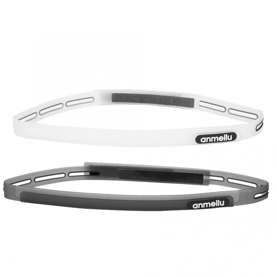Sports Headband Soft Elastic Silicone Sweatband Women Men Basketball Fitness Yoga Volleyball Cycling Hair Band Sweatband