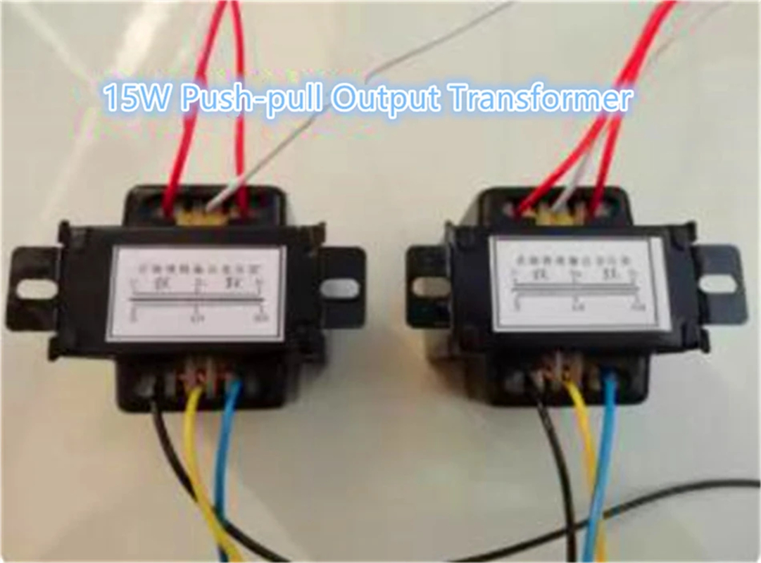 1PCS 6P1 6P6 6P14 6P15 EL84 Amplificatore valvolare Trasformatore di uscita push-pull 15W,8K o 10K possono essere selezionati, componenti audio
