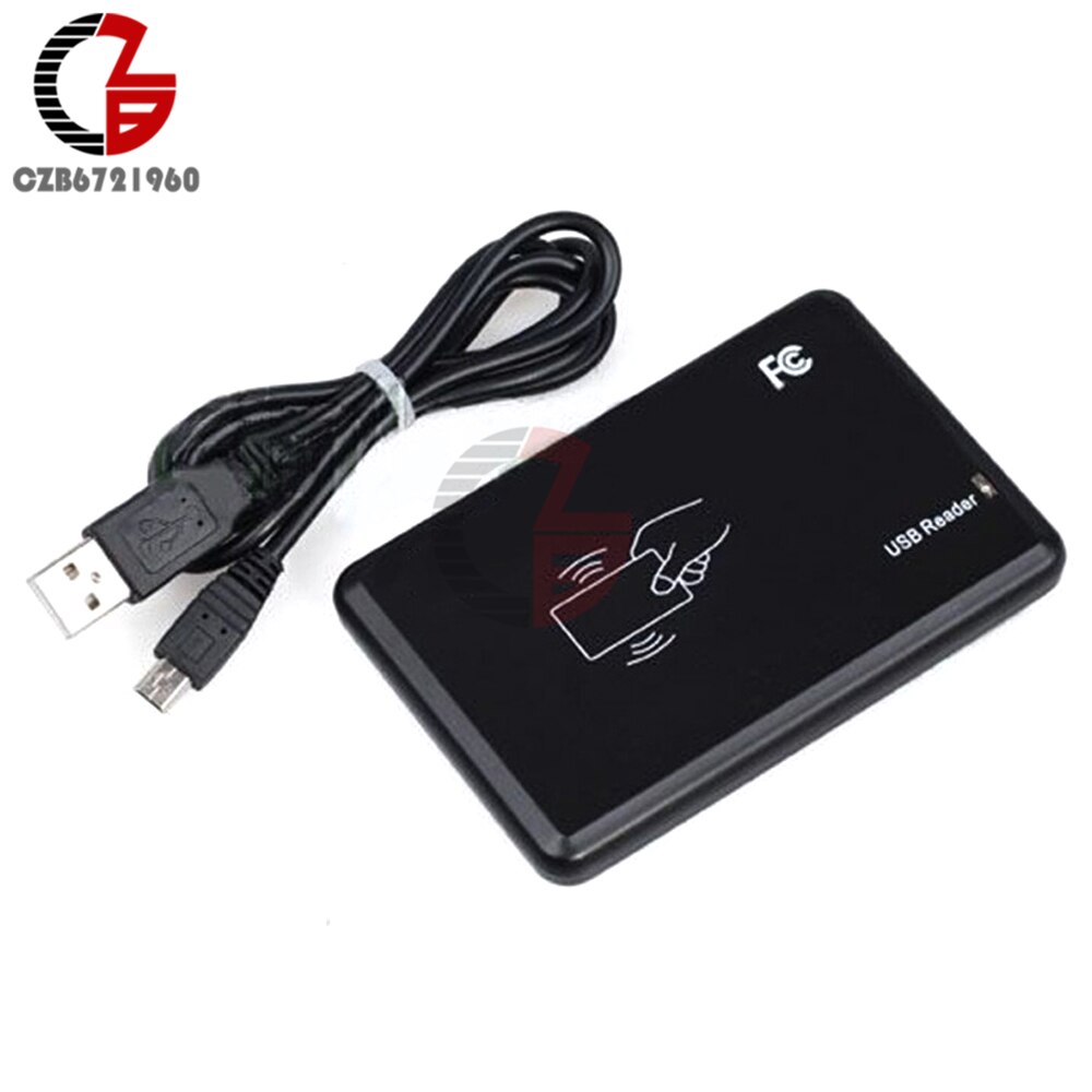 125Khz USB RFID Contactless Proximity Sensor Smart ID Card Reader EM4100