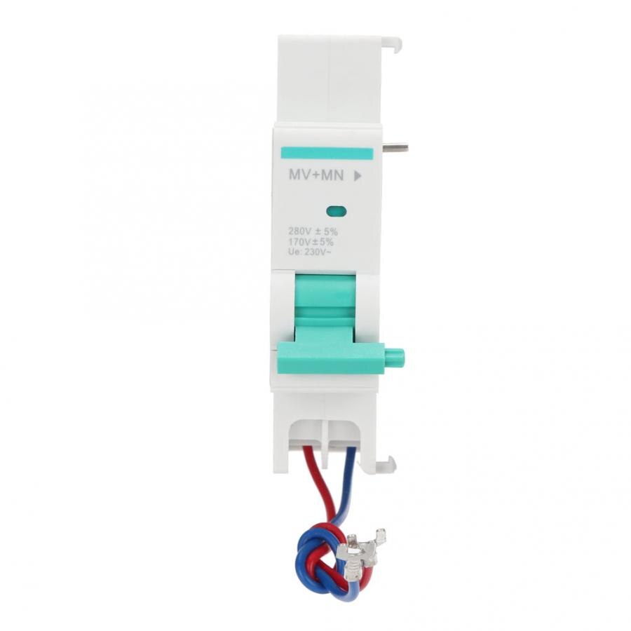 Tgb 1n miniatuurschakelaar accessoire mv+mn overspanningsbeveiliging onderspanningsbeveiliging