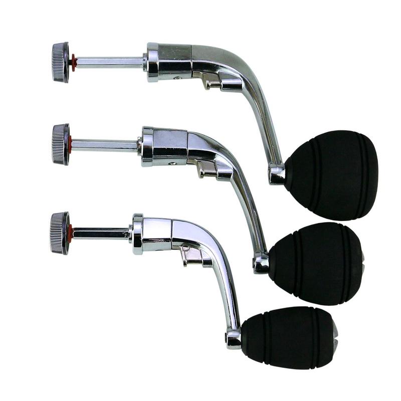Haspel Vervanging Power Handvat Vissen Haspel Handvat Knop Draaiende Handvat Metalen Tuimelaar Grip Voor Draaiende Vishaspel Accessoire