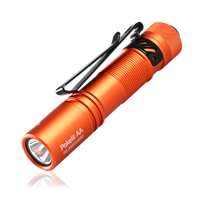 ACEBEAM Pokelit AA EDC-Taschenlampe, 1000 Lumen, hohe CRI90, USB-C, wiederaufladbar, IP68, kleine Taschen-LED-Taschenlampe für Höhle täglichen Gebrauch: Blau