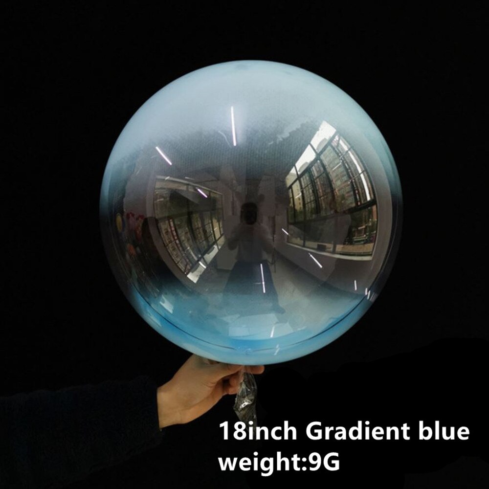 5Pcs 18inch Transparent Bobo Bubble Balloons Multi Confetti Balloon Wedding Birthday Party Decorations Air Baloons Globes: A1