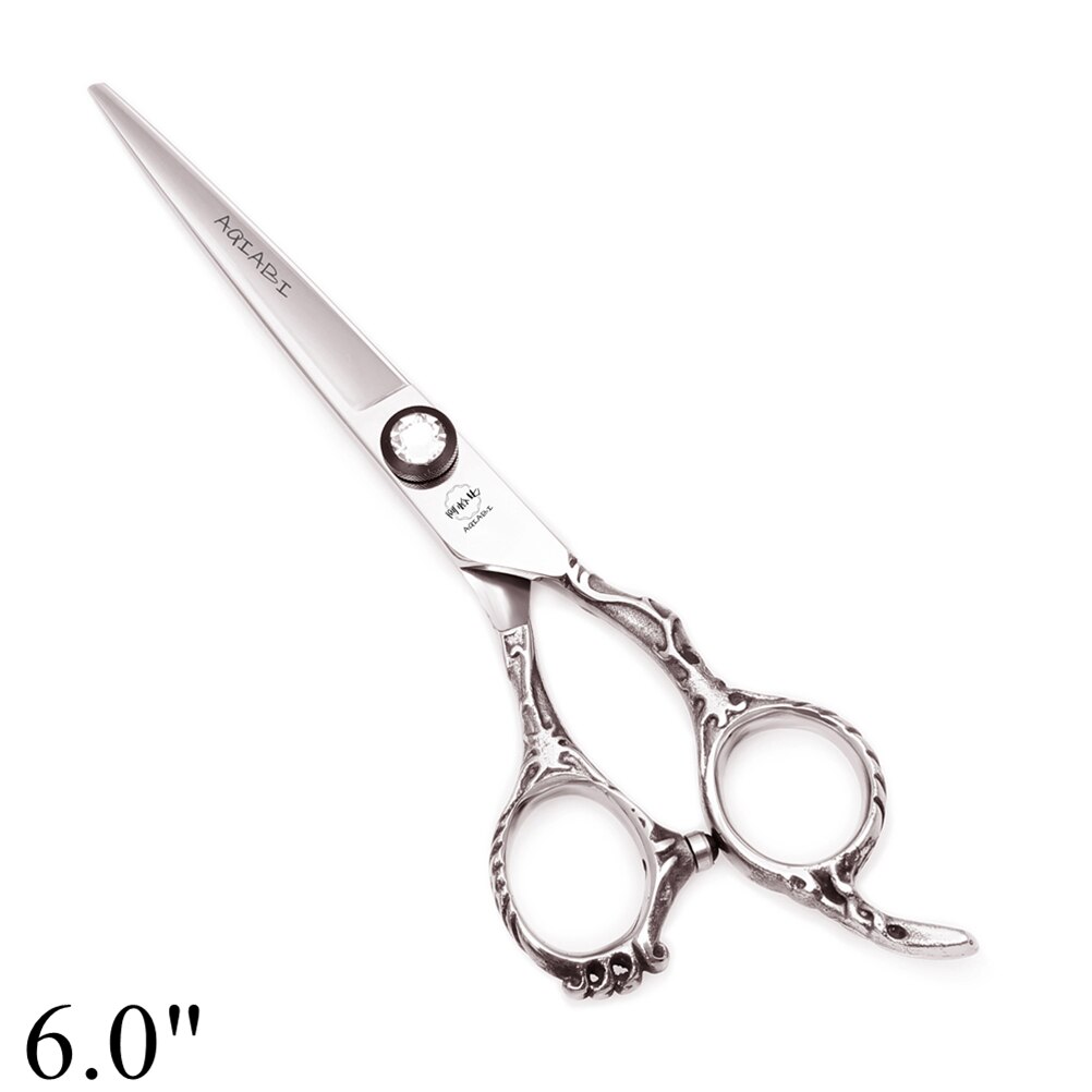 Paarse Draak 5.5 "6" Kapper Kappers Schaar Professionele Jp 440C Haar Knippen Schaar Dunner Schaar Z9009: Z9008-C-6N