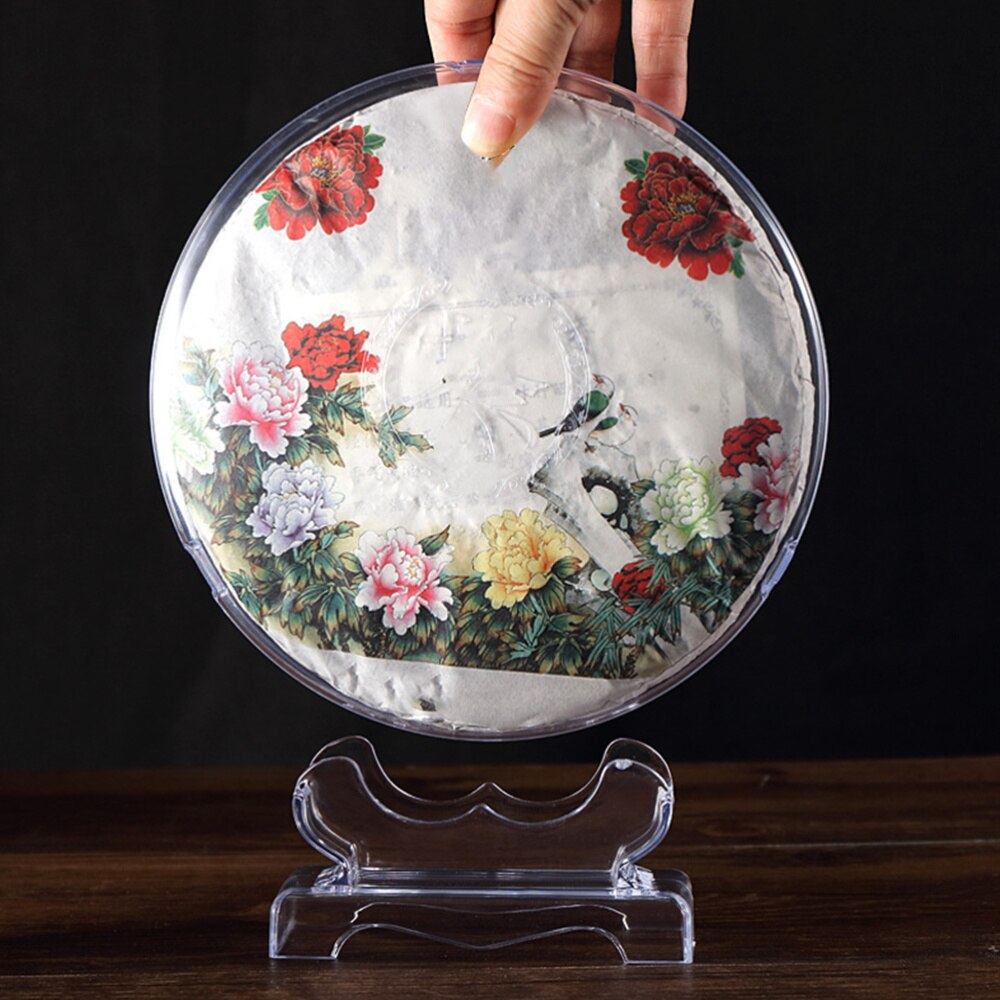 1pc Tea Display Stand Plastic Tea Holder Rack Tea Collection Box Decorative Tea Case for Shop Office Desktop Home