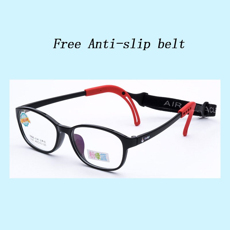 Children Girl Boy Silica gel Eyeglasses Optical Reading Spectacle Eye Glass Frame Elastic Glasses Oculos De Grau Feminio 1021-38: C16