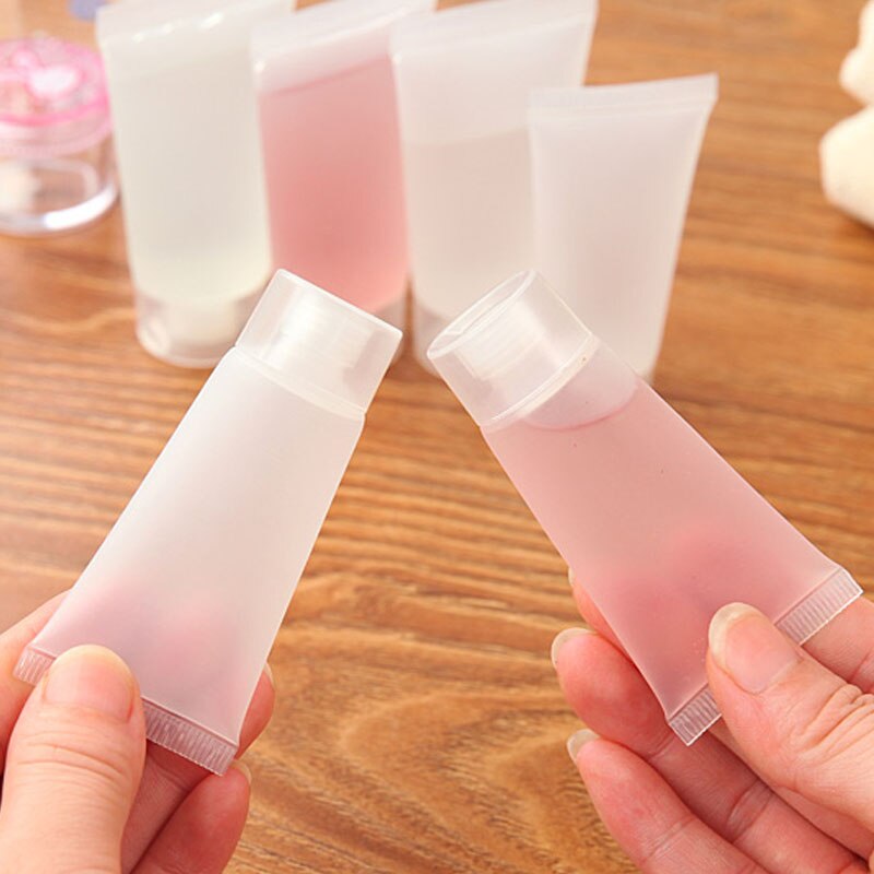 10Pcs 15Ml-100Ml Lege Reizen Cosmetische Soft Tube Squeezable Gezichtscrème Container Hand Sanitizer Lotion Fles gel Sample Pot