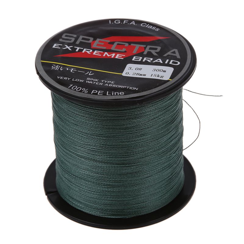 Nylon braid Fishing Wire 30lb 300M 11kg for Lure Train: Default Title