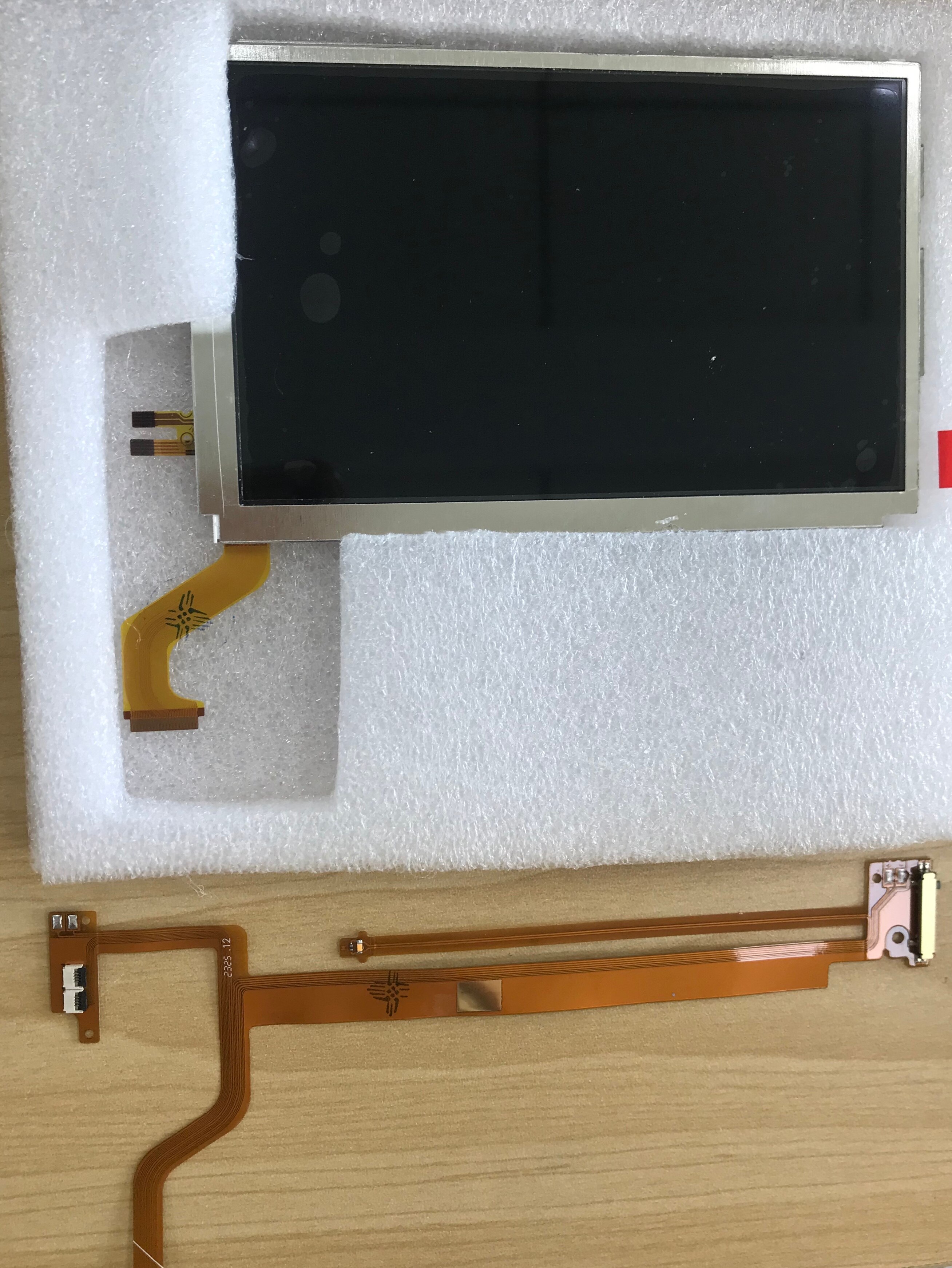 Für 3DS XL LL oben oberen lcd Anzeige bildschirm + Lautsprecher Volumen Kontrolle kabel Original