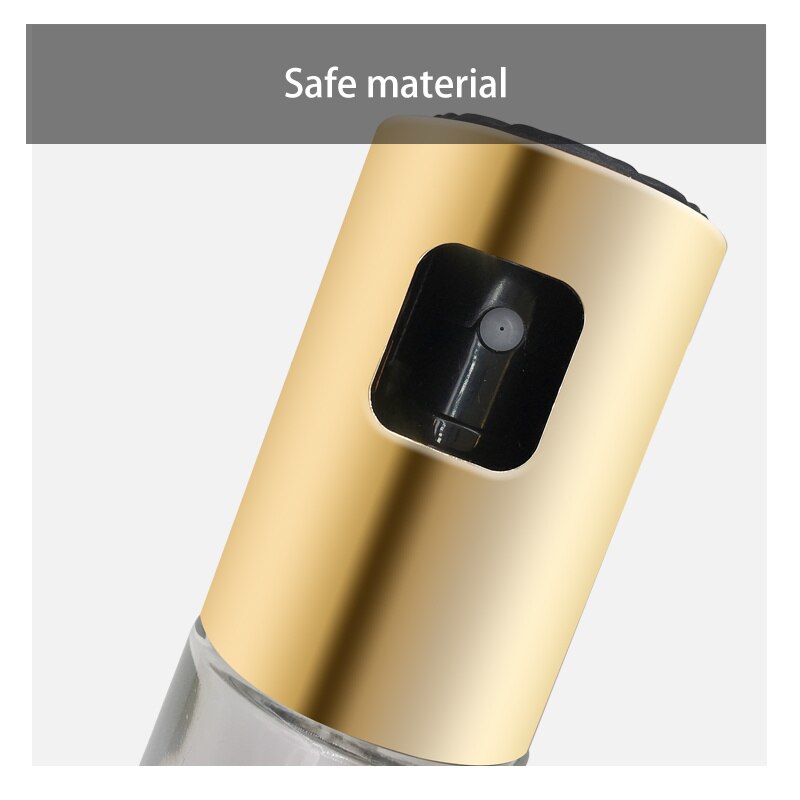 Køkken abs madlavning grill spray olie flaske glas gryde hjemme bbq bagning eddike spray tank olie eddike dispenser tilbehør