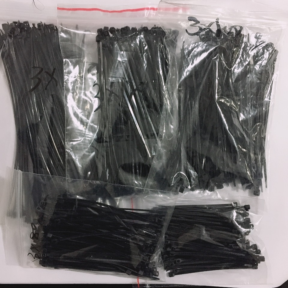 50pcs White cable base installation 20 25 30 40mm self-adhesive cable zipper installation base wall frame fixed seat clip