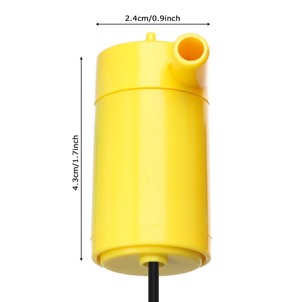 Micro Submersible and Amphibious DC Motor Pump Water Pump Submerged Pump USB Mini Aquarium Suction Pump Brand