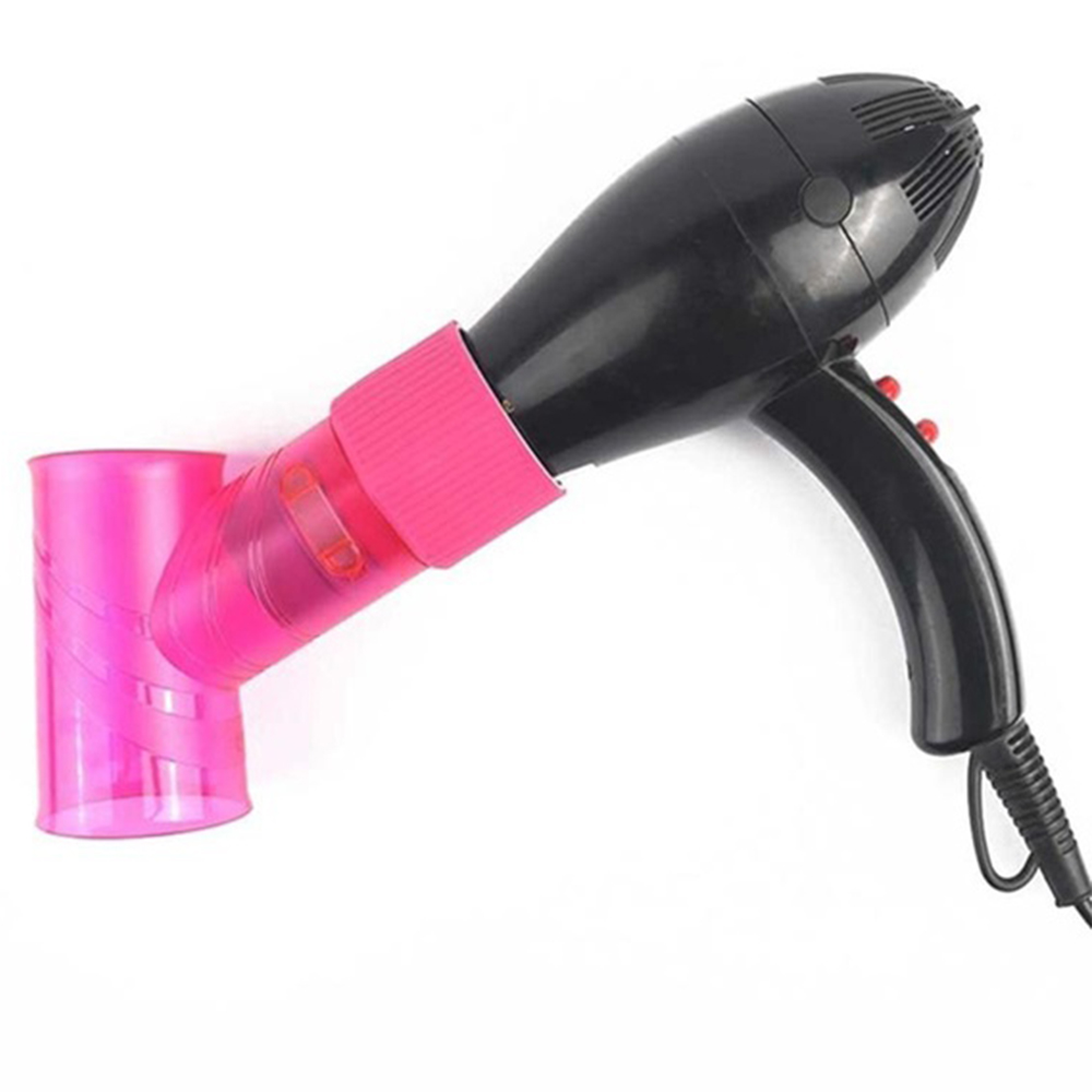 Cute curly hair Salon Plastic Wind Spin Roller Diffuser Hair Curler By Hair Dryer Attractive Curl Diffuser Spin Roller Cap